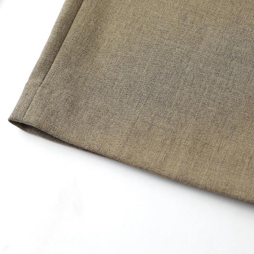 ROMI STUDIO经典升级”基础复古百搭宽松直筒显瘦驼色西裤23AWK070 商品图4