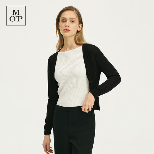 【100%绵羊毛】Marc O'Polo/MOP品牌经典系列美丽诺羊毛开衫女士 商品图4