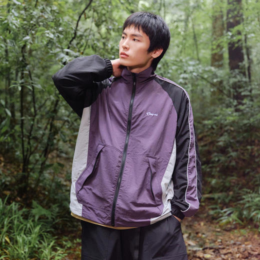 gxg.jeans男装   春季热卖紫色刺绣设计立领夹克JFD12100461 商品图1