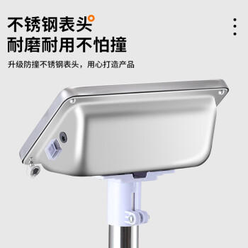 拜杰（Baijie）不锈钢电子秤台称计价秤快递秤磅秤300KG 不锈钢色 商品图5