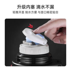 富光保温壶不锈钢大容量保温瓶车载真空保温水壶户外旅行壶1200ML
