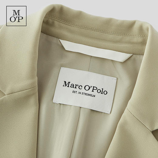 Marc O'Polo/MOP 秋季新款醋酸纤维西服外套简约正装西装女士 商品图4