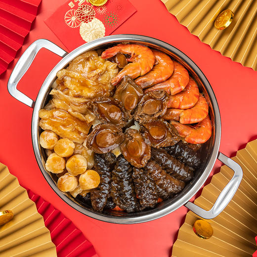 福喜满盆 佛宾佛跳墙盆菜 加热即食 广东省内包邮【BH】 商品图2