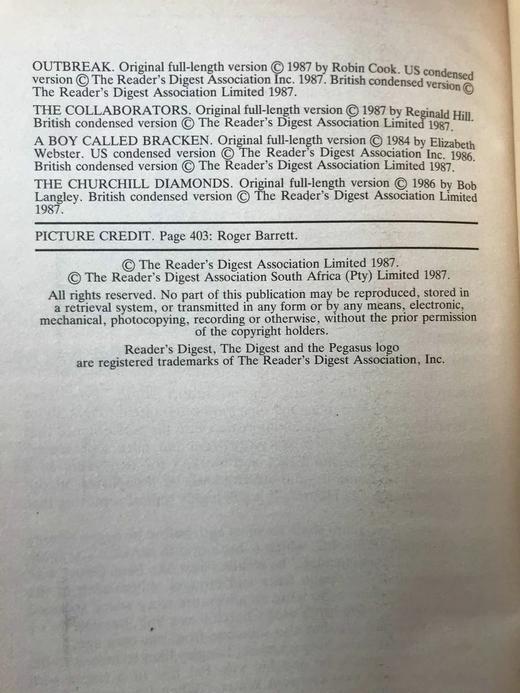 读者文摘小说集 数十幅彩色插图 复古精装大32开 商品图3