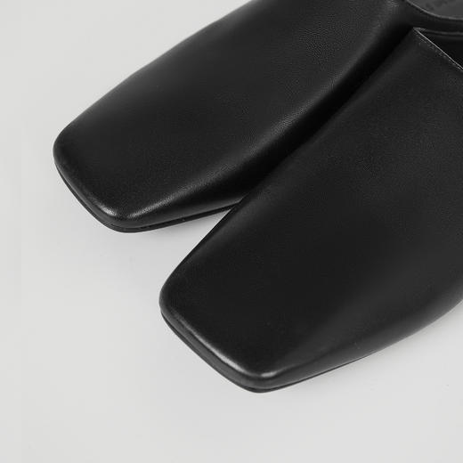 ROMI STUDIO“经典升级” 慵懒随性百搭方头平底浅口穆勒拖鞋 S3601 商品图3