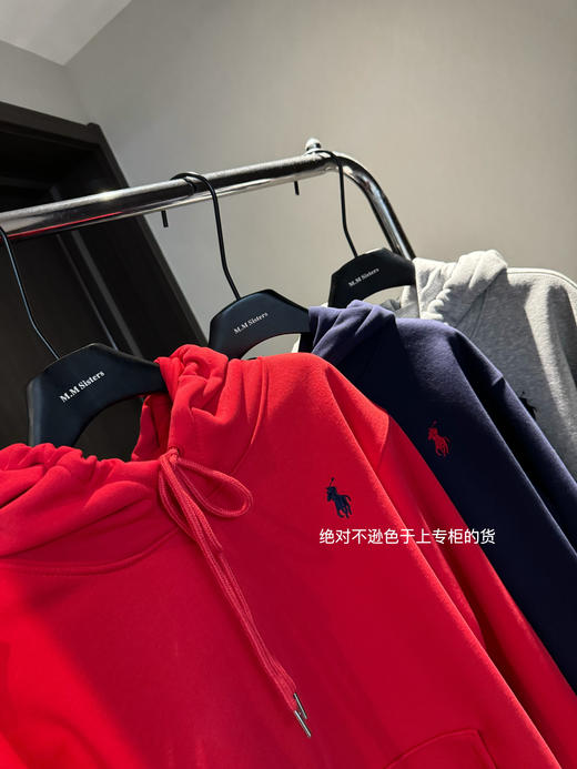 加厚550g摇粒绒加绒连帽拉夫卫衣 商品图14