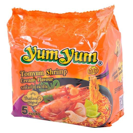 养养牌冬荫功面酸辣虾味350g（70g*5) 商品图0