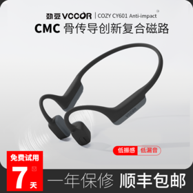 自营（劲豆 ）-Vccor真骨传导无线蓝牙耳机运动骑行跑步专用防水挂耳不入耳
