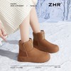 ZHR则则防水厚底雪地靴女新款2024冬季加绒防滑保暖加厚短靴棉鞋 商品缩略图7