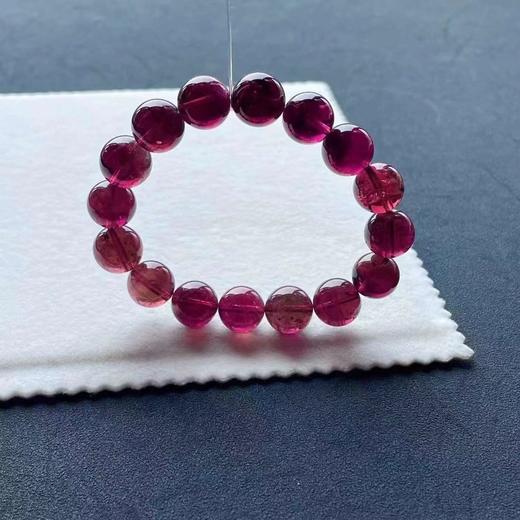 12mm单圈全色红碧玺手串 商品图2
