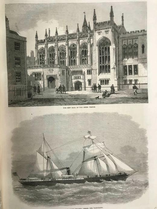 41*30cm！1870年上半年 伦敦新闻画报 数百幅版画插图 布脊精装8开 商品图9