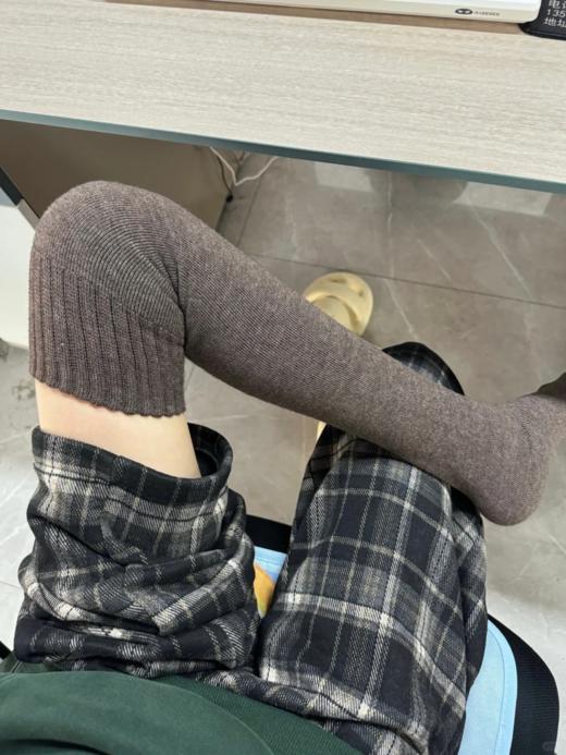 <曾小咸推荐>日韩系毛圈过膝长筒袜 日常88/2双 活动价39.99/2双！【预售款，预计3-15天发货】 商品图7