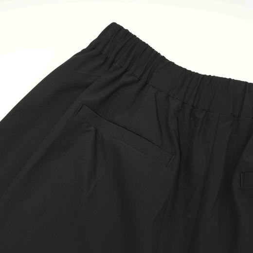 ROMI STUDIO“禅意侘寂”高腰百搭直筒轻盈黑色阔腿裤23AWK1093 商品图3