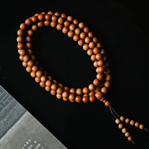 【青山特惠】0.6*108颗/ 0.8*108颗 正区老山檀 沉水 红肉级老料手串 L11 商品图1