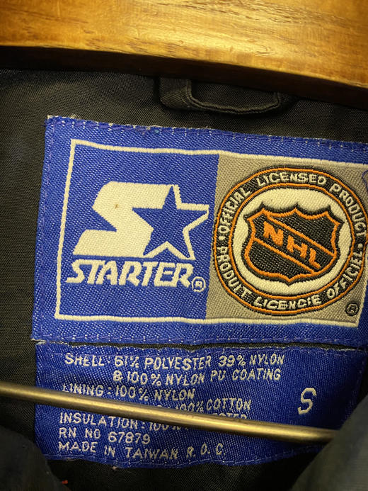90年代 Vintage STARTER 棉服 夹棉外套_CTJK(S) 商品图1