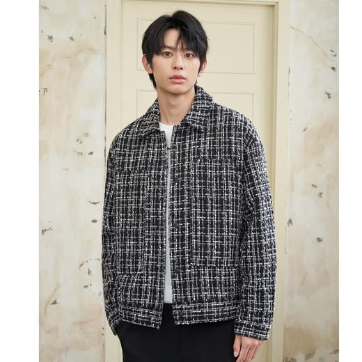 gxg.jeans男装2024年冬季热卖翻领棉夹克J24D12102064 商品图1