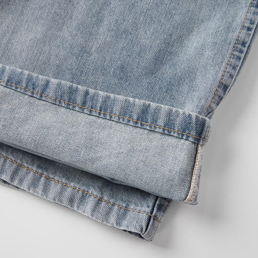 ROMI STUDIO“冰感牛仔”高支竹节纤维轻薄垂顺直筒牛仔裤 24SSN764 商品图4