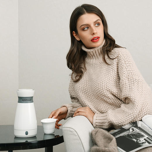 预售3天发货【自营】 摩飞 真空便携电水壶 全球电压 长效保温 316不锈钢 插电使用 500ML MR6080 商品图7