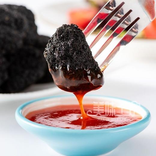 新和盛黑金鸡块1kg墨鱼汁无骨鸡块冷冻油炸小吃半成品酷黑炭鸡块 商品图1