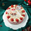 【圣诞幸福颂歌】圣诞节限定款蛋糕，庆祝「莓」好时刻，与圣诞老人一起穿越草莓雪域，在轻盈软绵的云顶之中奏响圣诞颂歌 （重庆幸福西饼） 商品缩略图1