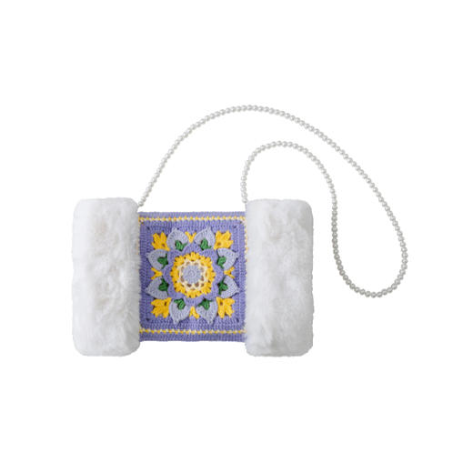 苏苏姐家熙云两用暖手筒手工diy钩针玩偶4股棉毛线团自制材料包 商品图5