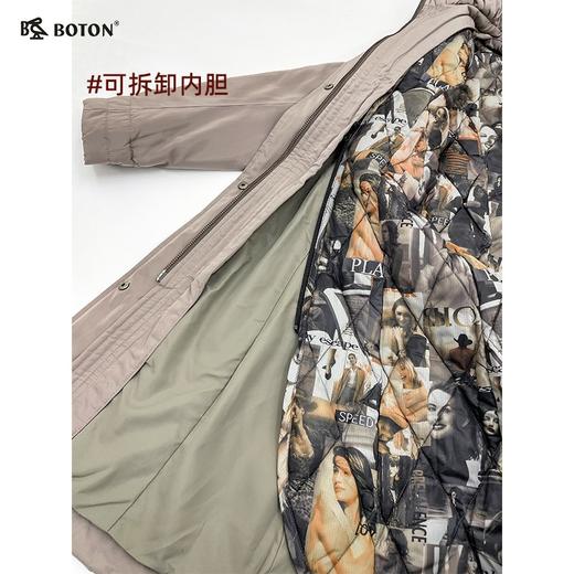 【第2件半价！尾货清仓不退换】波顿女士甩胆长羽绒LJ656 商品图4