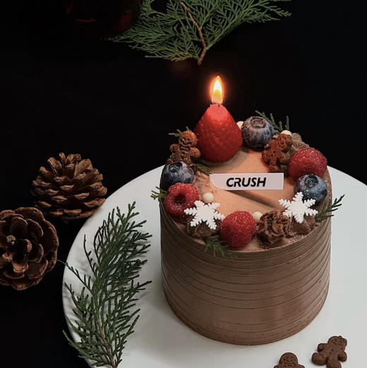 红色草莓蜡烛 商品图2