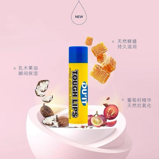 【天然配方 葡萄籽抗氧化 乳木果油添加 】澳洲DUIT倍润护唇膏4.5g 长效保湿滋润 淡化唇纹 新期效 商品图0