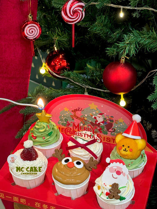 2024|圣诞限定纸杯蛋糕 商品图0
