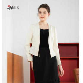 司歌提花国风长袖外套春秋正式场合B901221X