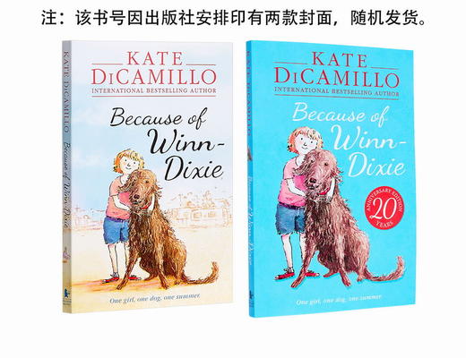 【中商原版】傻狗温迪克 英文原版 Because of Winn Dixie 都是黛茜惹的祸 纽伯瑞金奖小说 9-12岁 商品图1