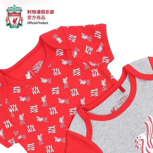 【官网同款】利物浦俱乐部 | 婴儿爬服两件套球迷幼儿连体服 商品图4