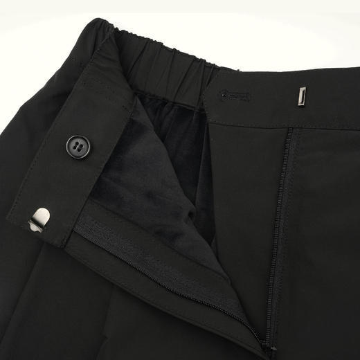 ROMI STUDIO“禅意侘寂”高腰百搭直筒轻盈黑色阔腿裤23AWK1093 商品图2