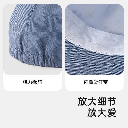 【商场同款】英氏儿童帽子夏季透气遮阳太阳帽2025新款休闲鸭舌帽 商品图3