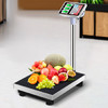 拜杰（Baijie）不锈钢电子秤台称计价秤快递秤磅秤300KG 不锈钢色 商品缩略图6