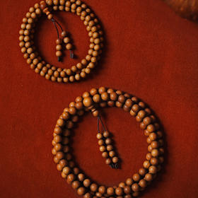 【青山特惠】0.6*108颗/ 0.8*108颗 印度迈索尔正区老山檀 红肉级老料手串 L18