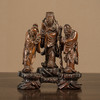 清 黄杨木雕福禄寿三星人物摆件（红木座） 商品缩略图4