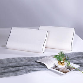 富安娜枕头枕芯记忆枕单人学生抗菌舒压慢回弹颈椎枕头50*30cm一个装