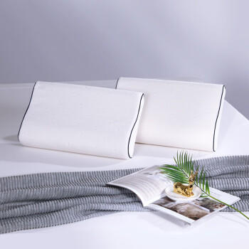 富安娜枕头枕芯记忆枕单人学生抗菌舒压慢回弹颈椎枕头50*30cm一个装 商品图0