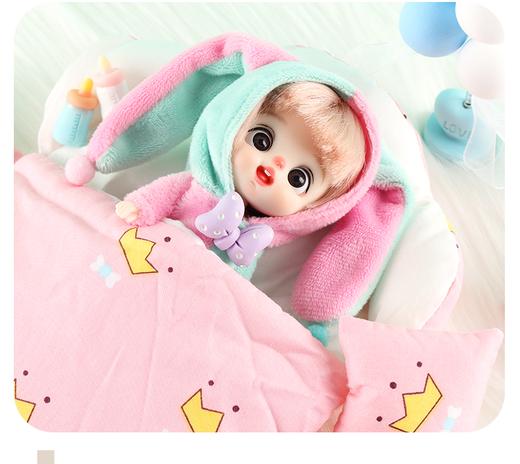 萝莉芬装扮娃娃玩具5033-睡袋娃娃（混发随机） 商品图6