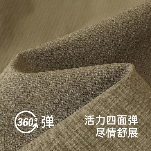 英氏儿童裤子春夏透气男童休闲长裤百搭工装裤中大童裤子2025新款 商品图1