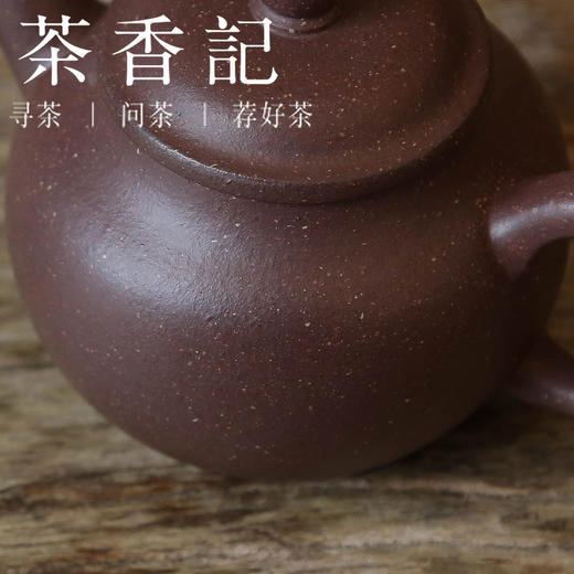 茶香记 龙山砂隐 四号井老紫泥 古莲子 优质泥料 古拙质朴 大气端庄 易养耐看 紫砂壶 功夫茶具 商品图2