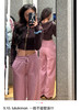 lulu新款原单𝐒𝐜𝐮𝐛𝐚宽松中腰阔腿裤120403 商品缩略图1