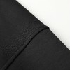 ROMI STUDIO“自在无限”拼接连帽宽松廓形黑色卫衣23AWT001 商品缩略图2