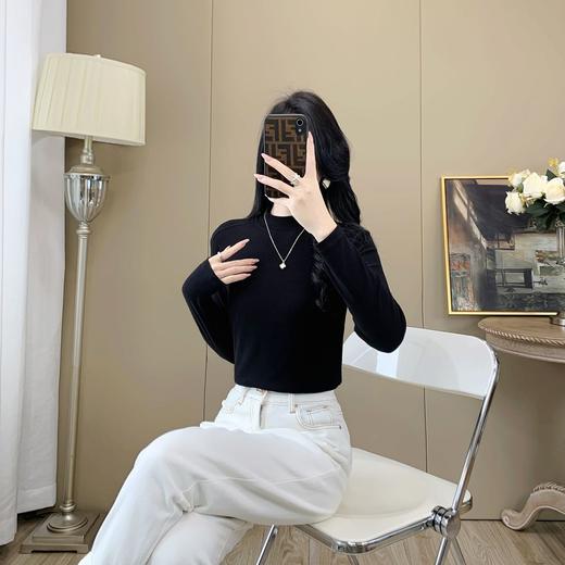 [99元2件]女士小高领打底衫立领经典设计【FF24815】 商品图2