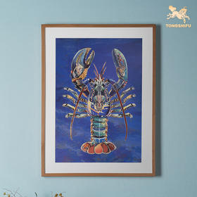 铜师傅 手工錾刻 铜雕画《威武将军》客厅玄关画沙发背景墙装饰画