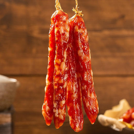 【家味康】深圳老字号公明腊肠礼盒1500g（棕色礼盒） 商品图6