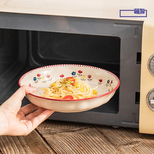 【顺祥陶瓷】碗碟套装家用中式餐具 釉中彩 拉夫蕾 商品图4