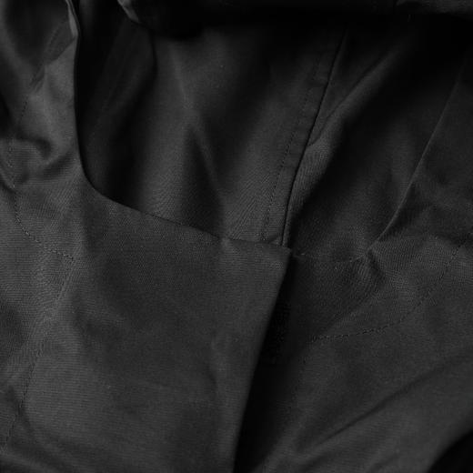 ROMI STUDIO“自在无限”拼接连帽宽松廓形黑色卫衣23AWT001 商品图1