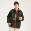 gxg.jeans男装秋冬夹克男青年时尚翻领军绿牛仔外套 商品缩略图1